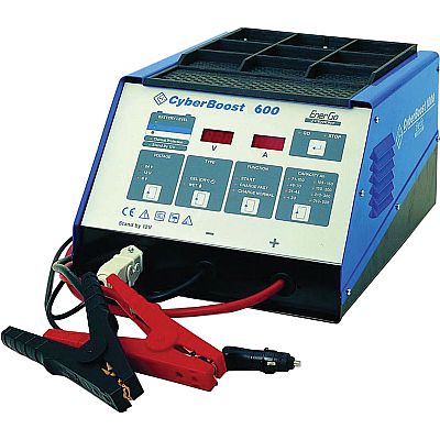Επαγγελματικός Φορτιστής / Εκκινητής Μπαταρίας με Μικροεπεξεργαστή CEMONT (CYBER 600)
