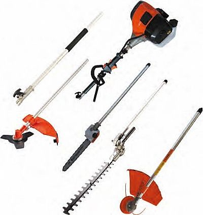 Βενζινοκίνητο Πολυμηχάνημα 5 σε 1 GARDY (GPM-05251) 52cc