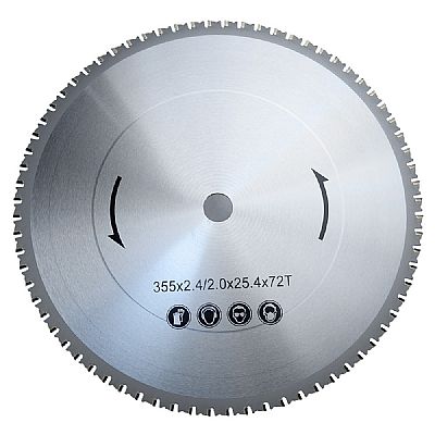 Δίσκος πολλαπλών χρήσεων (Σίδερο/Ξύλο/Αλουμίνιο) BORMANN Pro BCS3500