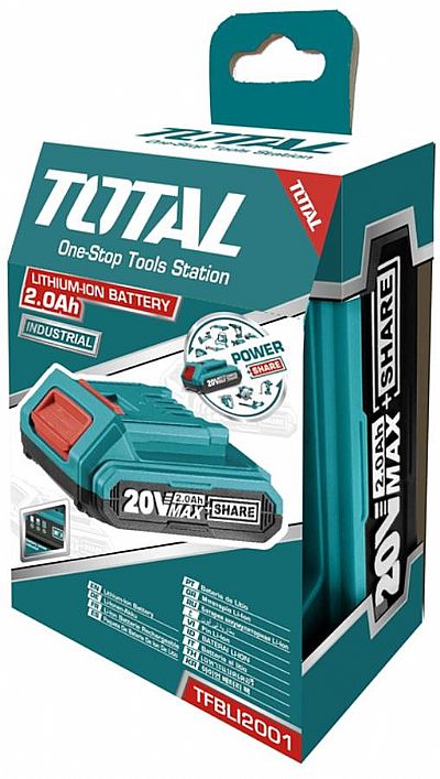 Μπαταρία Λιθίου 20V / 2Ah - TOTAL TFBLI2001
