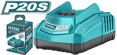 Ταχυφορτιστής Για Μπαταρία Λιθίου 20V - TOTAL TFCLI2001