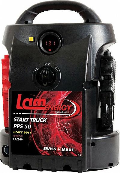 Επαναφορτιζόμενος Εκκινητής Μπαταρίας Αυτοκινήτου 12/24V - LAM PPS 50