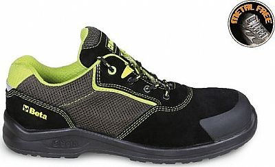 Παπούτσι Ασφαλείας Σουέτ υψηλής Αναπνευστότητας και Ενίσχυση κατά της Φθοράς- BETA (7223PEK - B0722301)