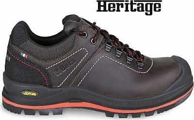 Yποδήματα Δερμάτινα, Υδατοαπωθητικά, με Λαστιχένια Σόλα Υψηλής Απόδοσης VIBRAM - BETA (7293HM - B0729306)