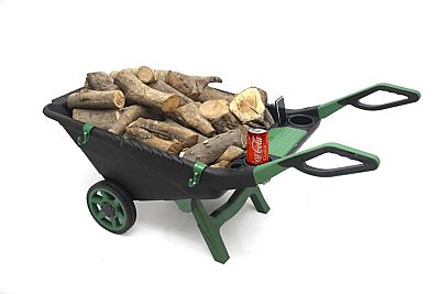 Πλαστικό Καρότσι Κήπου ROLL IT ALL 80Lit - BAX (WB80)