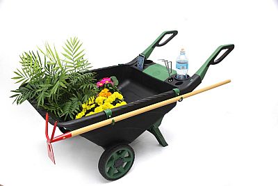 Πλαστικό Καρότσι Κήπου ROLL IT ALL 80Lit - BAX (WB80)