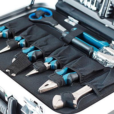 Σετ Εργαλείων 132 CR-V σε Τροχήλατη Βαλίτσα - BORMANN Pro BHT5210