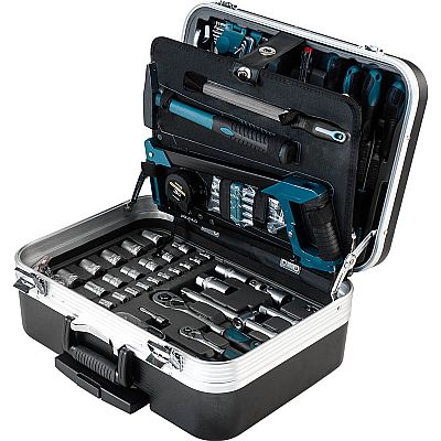 Σετ Εργαλείων 132 CR-V σε Τροχήλατη Βαλίτσα - BORMANN Pro BHT5210