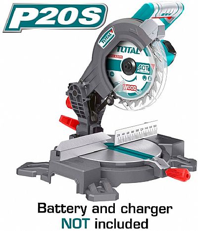 Δισκοπρίονο Πάγκου Μπαταρίας Λιθίου 20V - TOTAL TMS2001