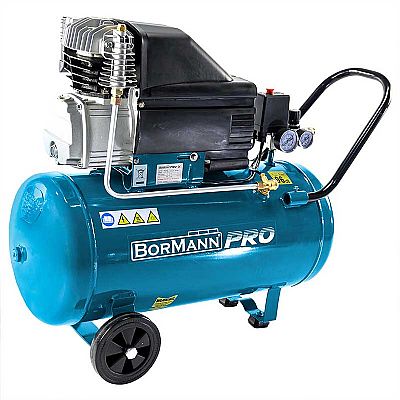 Αεροσυμπιεστής Μονομπλόκ Με Λάδι 2.5hp/50lt - BORMANN Pro BAT5030