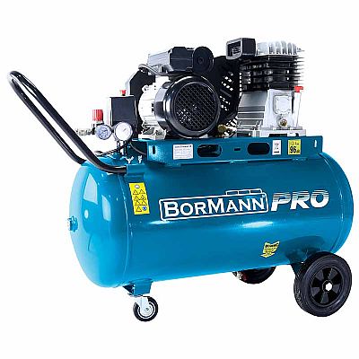 Αεροσυμπιεστής με Ιμάντα 3Hp/100lt - BORMANN Pro BAT5060
