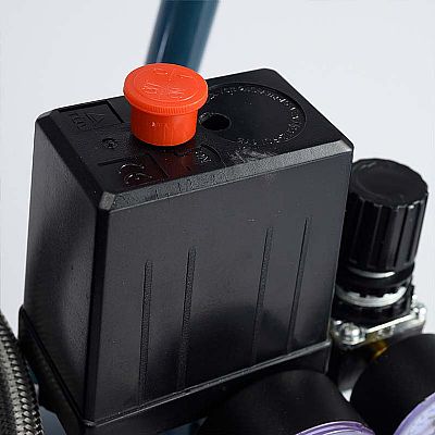 Αεροσυμπιεστής Oil-Less 0.75hp/25lt - BORMANN Pro BAT5080