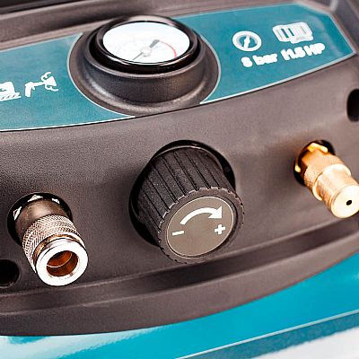 Αεροσυμπιεστής OIL-LESS 1.5Hp/6Lt - BORMANN BAT5100