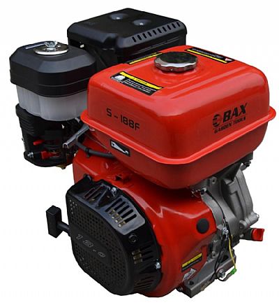 Κινητήρας Βενζίνης 389cc 13HP Σφήνα - BAX (S-188F)