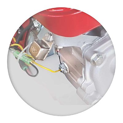 Κινητήρας Βενζίνης Τετράχρονος 196cc/6.5Hp (Τύπος άξονα: Σφήνα) - MIYAKE BK 65 S