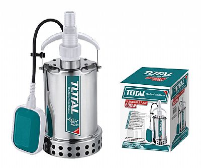 Αντλία Υποβρύχια INOX Ομβρύων Υδάτων 900W - TOTAL TWP69001