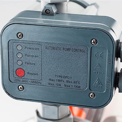 Πιεστικό με Ηλεκτρονικό Ελεγκτή 1100W 4200Lt/H - NAKAYAMA NP2120