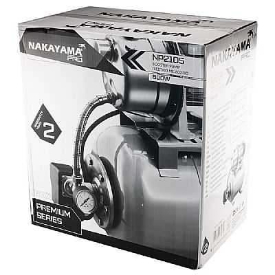 Πιεστικό Συγκρότημα 800W 3500L/h - NAKAYAMA NP2105