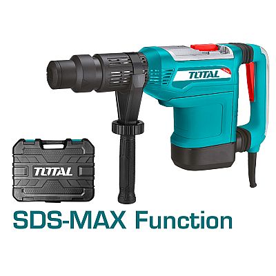 Επαγγελματικό Πιστολέτο Περιστροφικό/Σκαπτικό SDS-PLUS 1500W - TOTAL TH115526