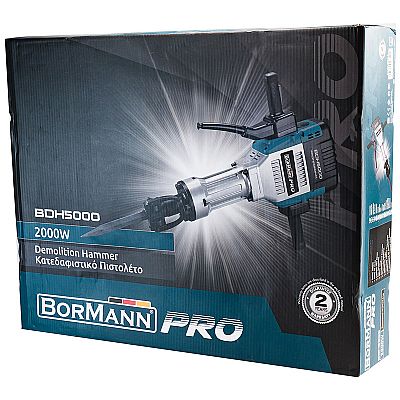 Κατεδαφιστικό Πιστολέτο 2000W 62J - BORMANN PRO BDH5000