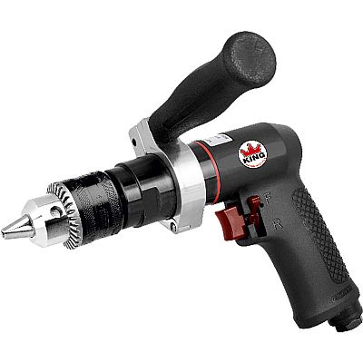 Αεροδράπανο Πιστολέ Α/Δ 13mm συνθ - KING 90166