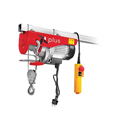 Γερανάκι 1000/500kg με Συρματόσχοινο 9m/18m (6mm) - PLUS PA 1000