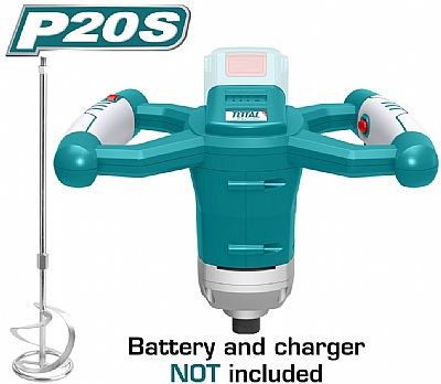 Αναδευτήρας Μπαταρίας Λιθίου 20V - TOTAL TMXLI2001