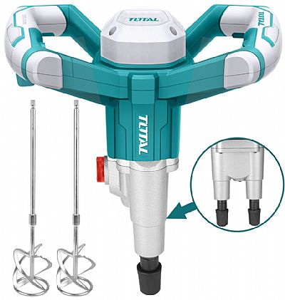 Αναδευτήρας Χρωμάτων Διπλός 1800W - TOTAL TD616006