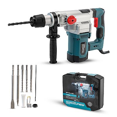 Πιστολέτο Περιστροφικό/Σκαπτικό SDS-PLUS 1500W - BORMANN BPH4400