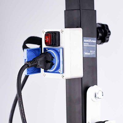 Kαρότσι δαπέδου για λειαντήρα μπετού/δομικών υλικών BCG1600 - BORMANN BCG1601