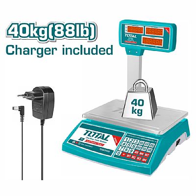 Ηλεκτρονική Ζυγαριά 40kg - TOTAL TESA3402
