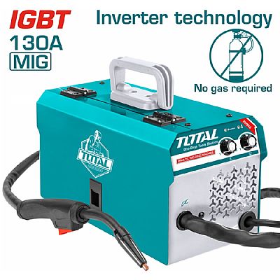 Ηλεκτροσυγκόλληση Inverter FCAW Χωρίς Αέριο - TOTAL TFC1301