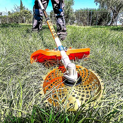 Θαμνοκοπτικό Βενζίνης 62cc 3hp με Εξάρτηση, Κεφαλή Μεσινέζας, Δίσκο Πριονωτού Καρβιδίου, με Ενισχυμένη Αντιδόνηση - NAKAYAMA PB6310