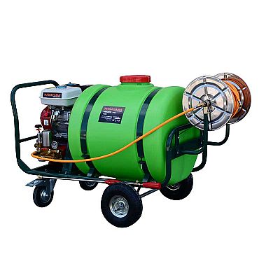 Ψεκαστικό Βεζνίνης Τροχήλατο 6.5Hp 160Lt - NAKAYAMA NS6200