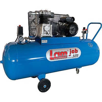 Αεροσυμπιεστής ΤΡΟΧΗΛΑΤΟΣ 270L / 5.5HP / 380V με ΙΜΑΝΤΑ ΔΙΚΥΛΙΝΔΡΟΣ - LAM (270/5.5TF/STAR)