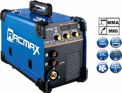 Ηλεκτροσυγκόλληση Inverter 190A - Arcmax MAX MIG195