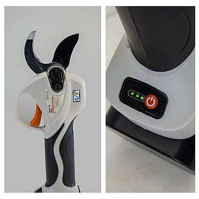 Ψαλίδι κλάδου με μπαταρία λιθίου 16.8V/2Ah και φορτιστή - NAKAYAMA EC1350