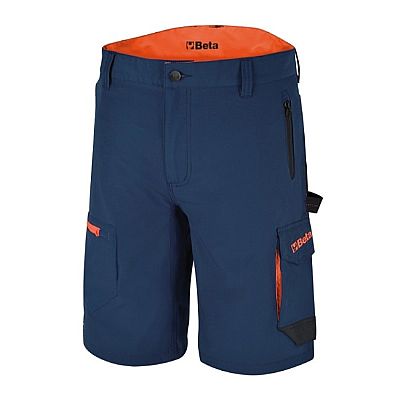 Βερμούδα Εργασίας Stretch, Ελαφριά, τύπου Πολύτσεπη, Στενή εφαρμογή - Beta 7661B - B0766101
