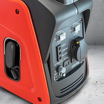 Γεννήτρια Βενζίνης Inverter 0,9Kva , 40Cc, 60dB - KUMATSUGEN GB990i