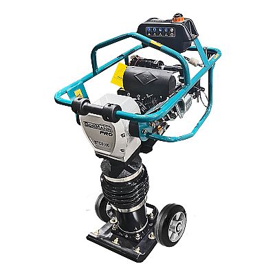 Συμπιεστής Εδάφους Κατακόρυφος Βενζιν/τος 6,5Hp, 196cc, Δύναμη Δόνησης 10Kn,76k - BORMANN Pro BTC5100