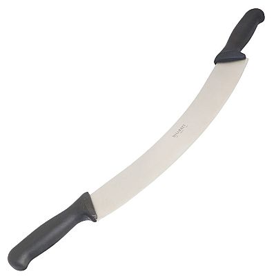 Μαχαίρι Κοπής Τυριών με δυο Λαβές Κυρτό BHARBJT 09100015