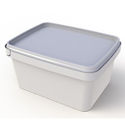 Δοχείο Συσκευασίας Τυριού Πλαστικό 400gr (10 Τεμάχια)