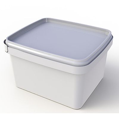 Δοχείο Συσκευασίας Τυριού Πλαστικό 1kg (10 Τεμάχια)