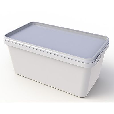 Δοχείο Συσκευασίας Τυριού Πλαστικό 2kg (10 Τεμάχια)