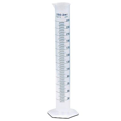 Ογκομετρικός Κύλινδρος 250ml Πλαστικός