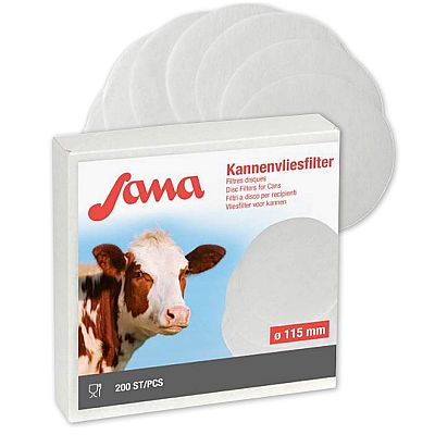 Φίλτρο Γάλακτος Xάρτινο 200τμχ